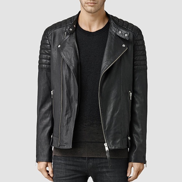 All Saints Leather Jacket - Picture 2 of 5